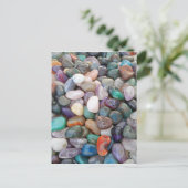 地質学の岩!(美しい岩の山)ポストカード ポストカード (スタンド正面)