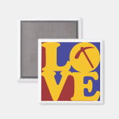 地質学の愛 マグネット (正面/裏面)