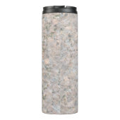 地質学の石の質の名前をカスタムする タンブラー (裏面)