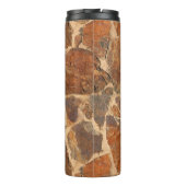 地質学の石塀の構造の名前をカスタムする タンブラー (裏面)