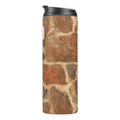 地質学の石塀の構造の名前をカスタムする タンブラー (回転右)