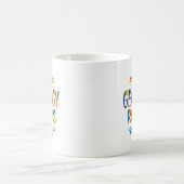 地質学の石 コーヒーマグカップ (中央)