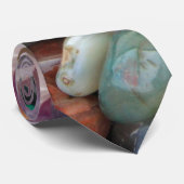 地質学の石! (美しい石の山)首のタイ ネクタイ (ロール)