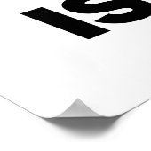 地質学は中核的な主題である（地球科学の態度） ポスター (角)