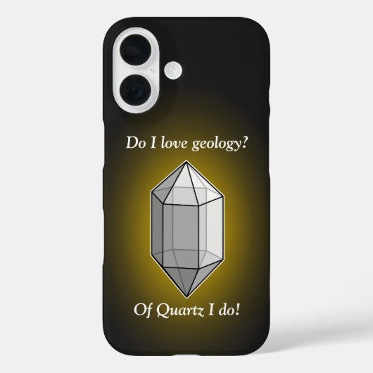 地質学は好き?クォーツだ!ケース – メイトiPhon Case-Mate iPhoneケース (裏面)