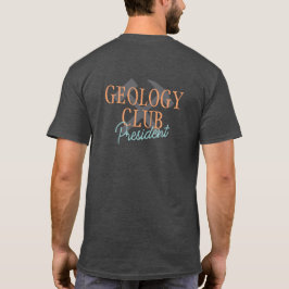 地質学クラブ役員 Tシャツ