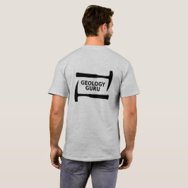 地質学グル（バックプリント） Tシャツ