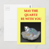 地質学ジョーク ポストカード (正面/裏面)