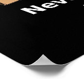 地質学ムービングユーモアのポスター ポスター (角)