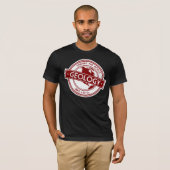 地質学ロゴ - 世界を形作る (北米) Tシャツ (正面フル)