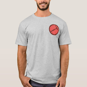地質学ロックス!ハンマーバッジ Tシャツ