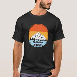 地質学岩地質学者ロック愛好家ストーンコール Tシャツ