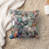 地質学岩石大切半石石英 クッション (ブランケット)