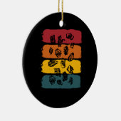 地質学岩石 セラミックオーナメント (右)