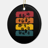 地質学岩石 セラミックオーナメント (左)