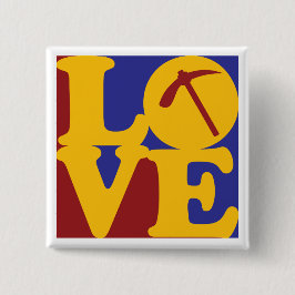 地質学愛 缶バッジ