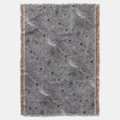 地質学灰色の花崗岩ピンクの詳細 スローブランケット (正面縦)