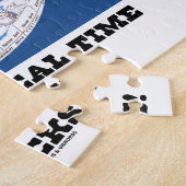 地質学的な時間岩だ！（地質時代） ジグソーパズル (側面)