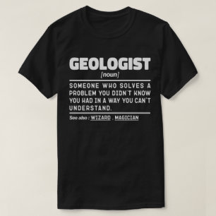 地質学的名詞地質学クール生卒業 Tシャツ