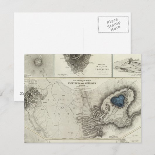 地質学的現象 ポストカード (正面/裏面)