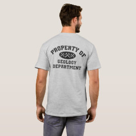 地質学科のシャツのプロパティ Tシャツ
