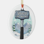 地質学者おもしろい セラミックオーナメント (右)