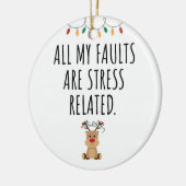 地質学者おもしろい セラミックオーナメント (左)