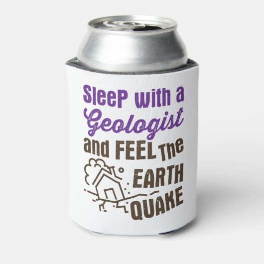 地質学者と地感じ震とともに眠る 缶クーラー (缶裏面)