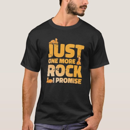 地質学者に約束する石をもう一つ Tシャツ (正面)