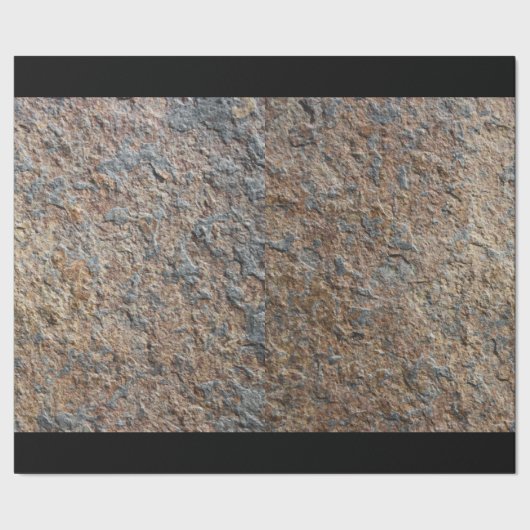 地質学者のための地質学の石板の石の素朴な質 ラッピングペーパー (シーム)