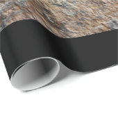 地質学者のための地質学の石板の石の素朴な質 ラッピングペーパー (ロールコーナー)