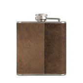 地質学者のロックハンマーシールド – カリフォルニア州旗 フラスク (裏面)