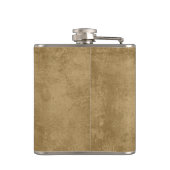 地質学者のロックハンマーシールド – ニューメキシコ国旗 フラスク (裏面)