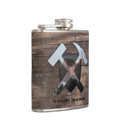 地質学者のロックハンマーシールド – ハーフドーム フラスク (右)