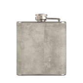 地質学者のロックハンマーシールド – LGBTレインボーフラグ フラスク (裏面)