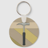 地質学者のロックハンマー キーホルダー (裏面)