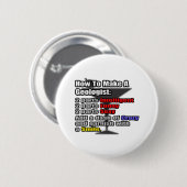 地質学者の作成方法 缶バッジ (正面&裏面)