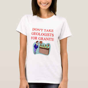 地質学者の冗談 Tシャツ