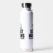 地質学者の鉱物Geodeロックコレックが発生するシスト ウォーターボトル (左面)