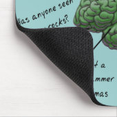 地質学者の頭脳のおもしろいなギフトの地図書 マウスパッド (コーナー)