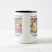 地質学者は十分な私達の生命欠陥に重点を置くことができません ツートーンマグカップ (中央)