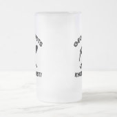 地質学者は片岩を知っています フロストグラスビールジョッキ (中央)