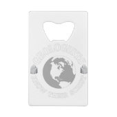 地質学者は片言を知っている クレジットカード栓抜き (裏面)