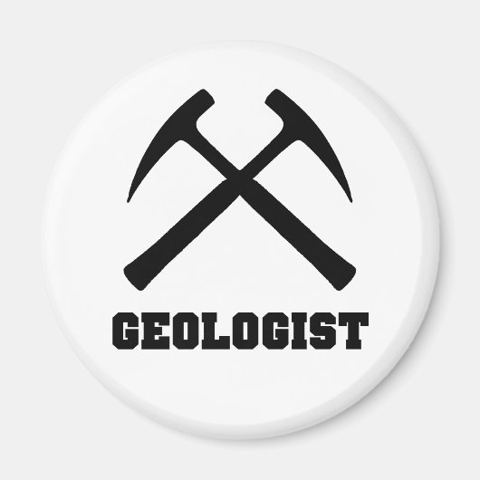 地質学者マグネット マグネット (正面)