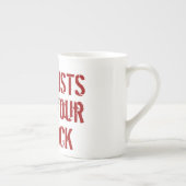 地質学者学生のティーカップ ボーンチャイナマグカップ (右)