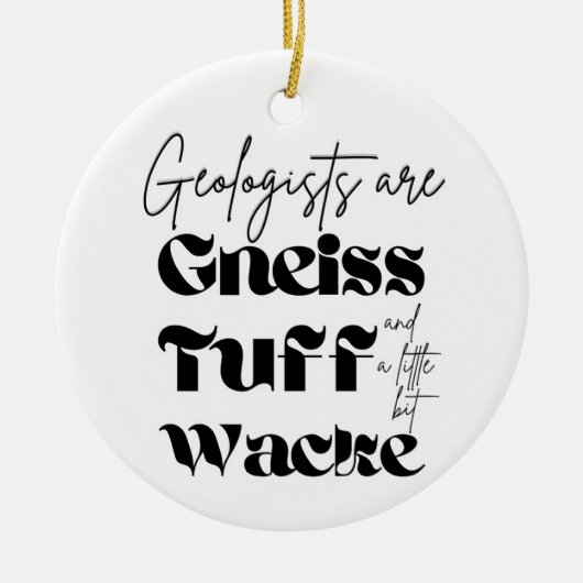 地質学者 セラミックオーナメント (正面)