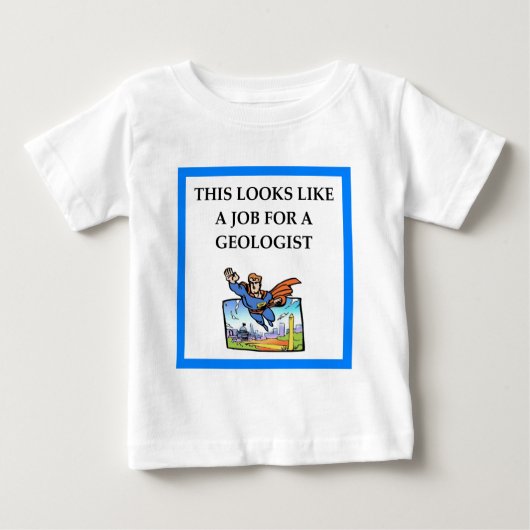 地質学者 ベビーTシャツ (正面)