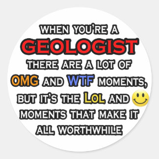 地質学者…OMG WTFロール ラウンドシール