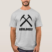 地質学者Tシャツ Tシャツ (正面)