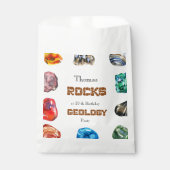 地質学誕生会の岩の宝石 フェイバーバッグ (正面)